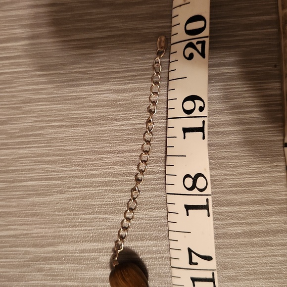 *Sterling Silver and Tigers Eye Necklace NWOT - Picture 5 of 5